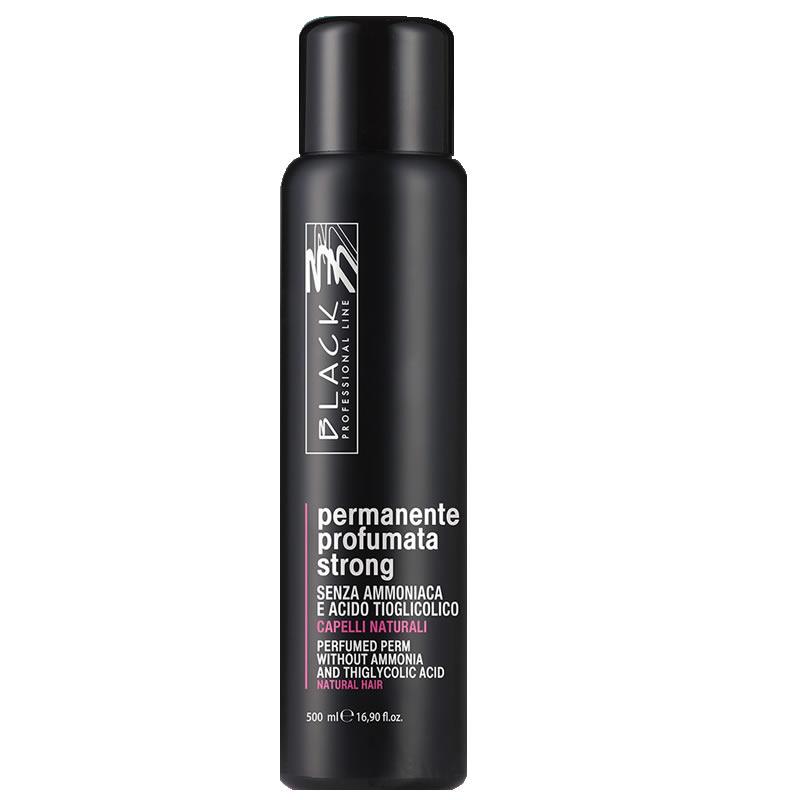Permanente fuerte perfumada sin amoniaco Black Profesional