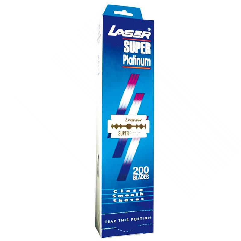 CUCHILLAS SUPER LASER 200 UNIDADES