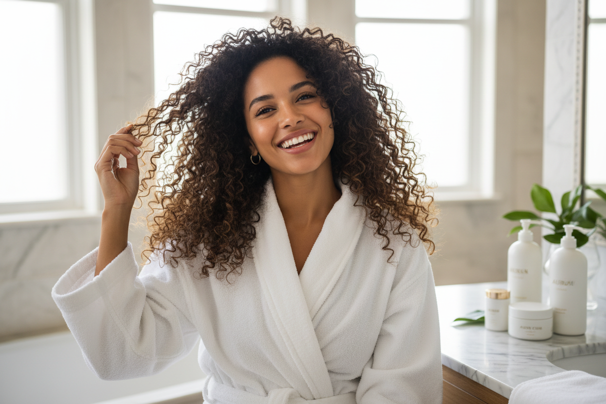 Necesito productos para cabello rizado