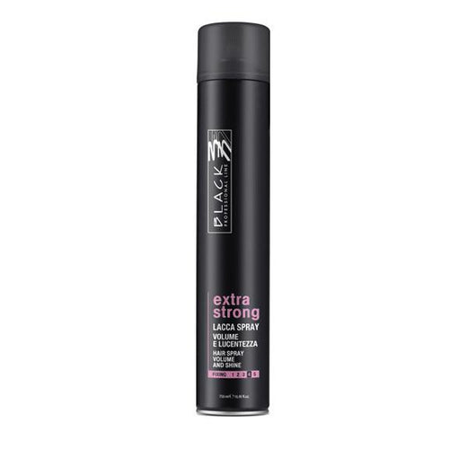 Laca Extra Fuerte Volumen y Brillo Black Professional 750 ml
