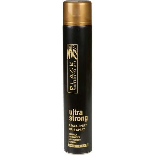 Laca Ultra Fuerte Anti Humedad Black Professional 750 ml