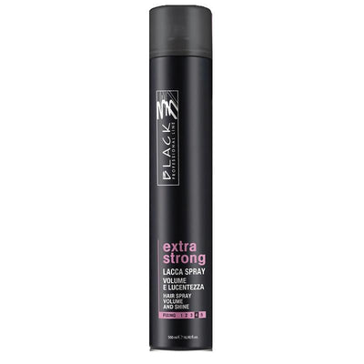 Laca Extra Fuerte Volumen y Brillo Black Professional 500 ml