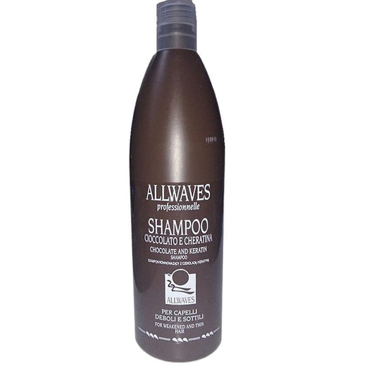 Champú Chocolate y Keratina 1000 ml Allwaves