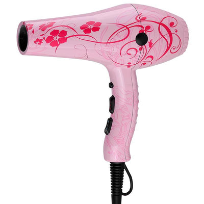 Secador Albi Pro Flores Rosa