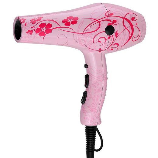 Secador Albi Pro Flores Rosa