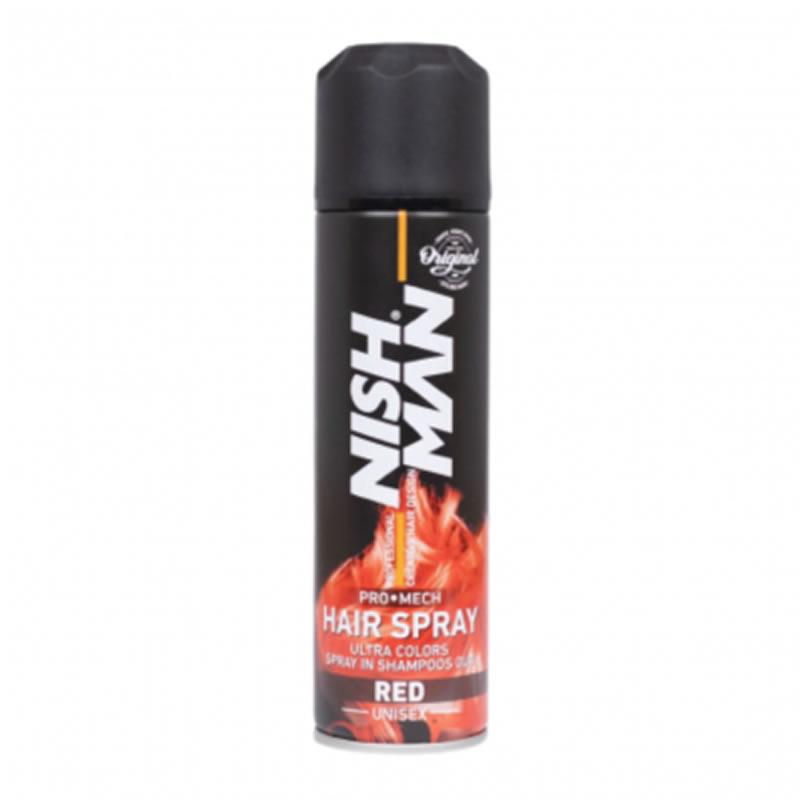 Laca Color NishMan – Fijación extrema con color temporal para looks creativos