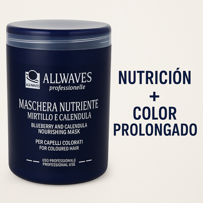 Mascarilla Nutritiva Post Color Arándano y caléndula -1 kg