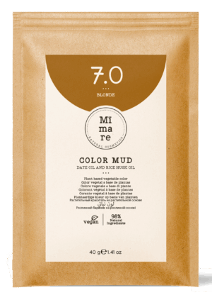 COLOR EN BARRO 7.0 RUBIO MEDIO 40GR MIMARE