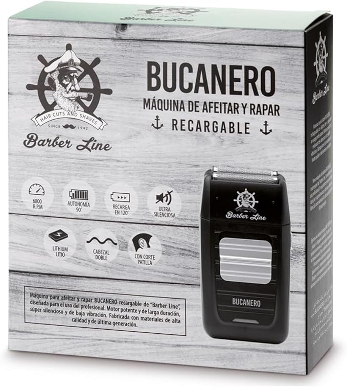 MAQUINA AFEITADORA BUCANERO Barber Line