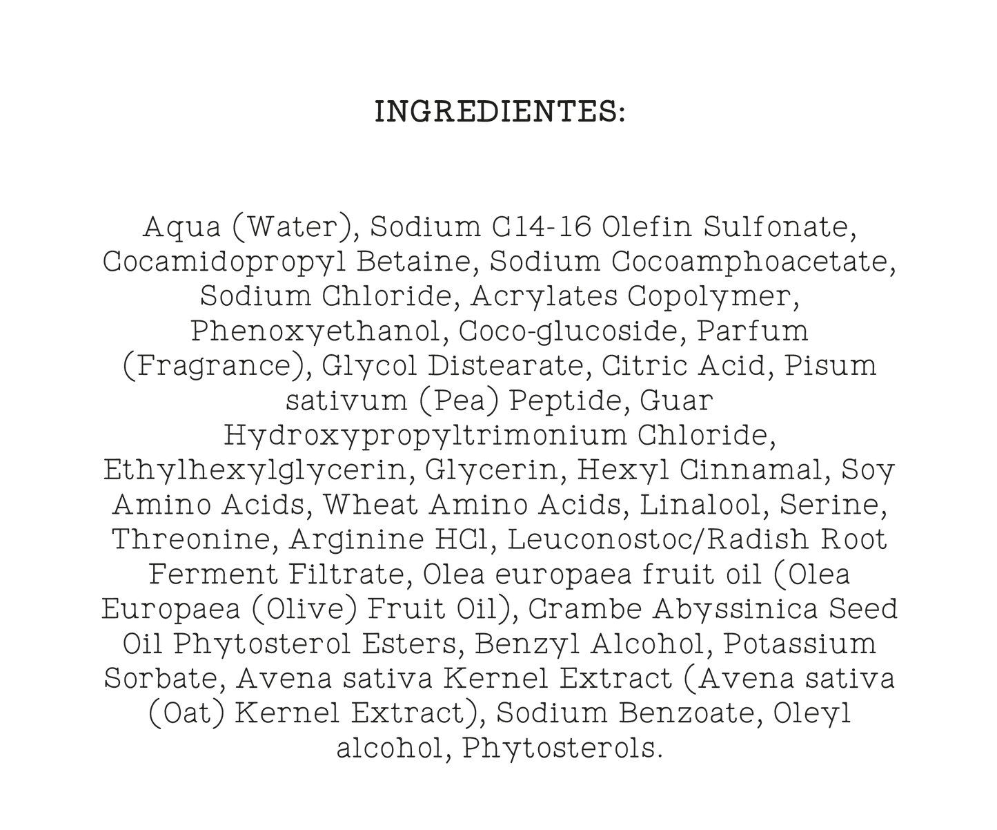 CHAMPU RECONSTRUCCION 480ML (CABELLOS GRUESOS FINOS Y MEDIOS) MIMARE